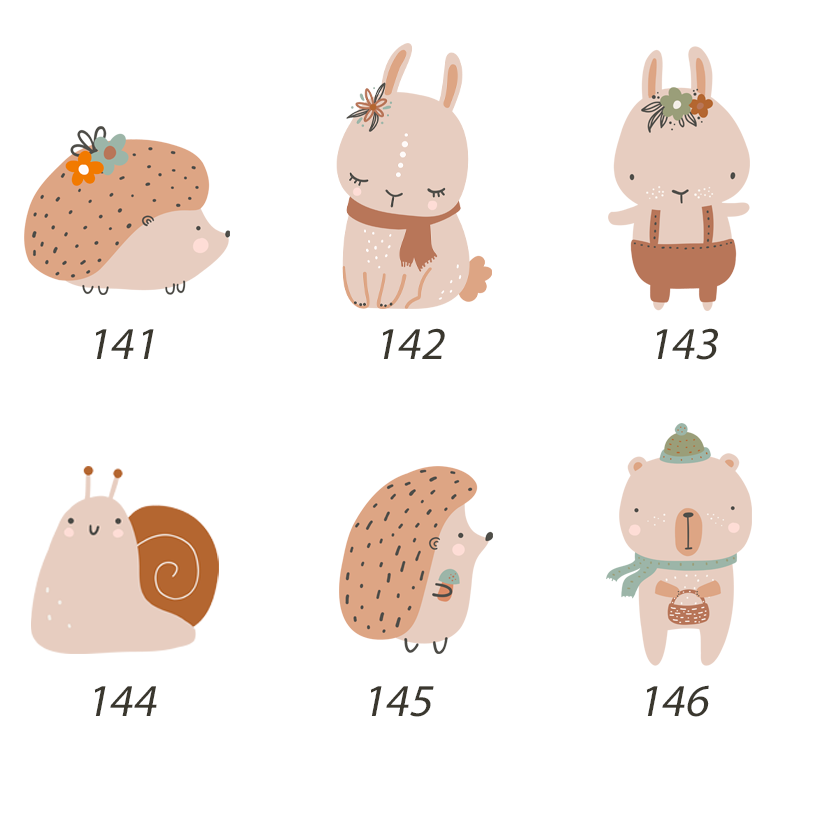 Coton lavable escargot (144)