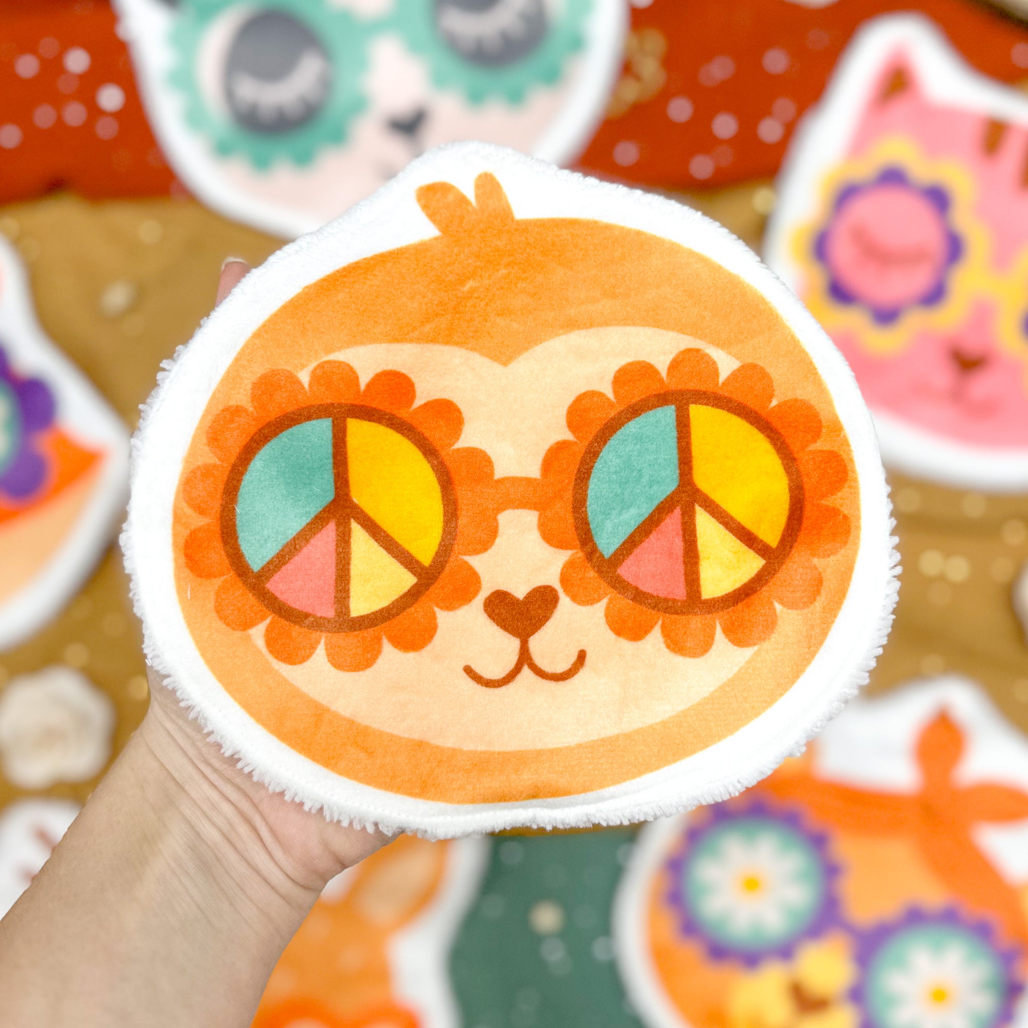 Coton lavable bĂ©bĂ© XXL â paresseux hippie  â coton rĂ©utilisable et ultra doux