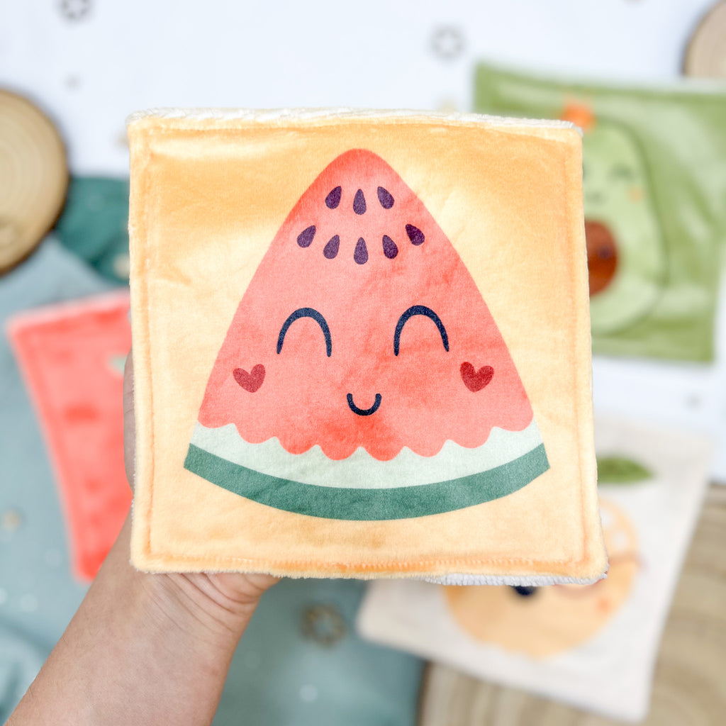 Cotons Lavables Bébé 15x15cm  – Smoothie de Câlins - Lot De 4