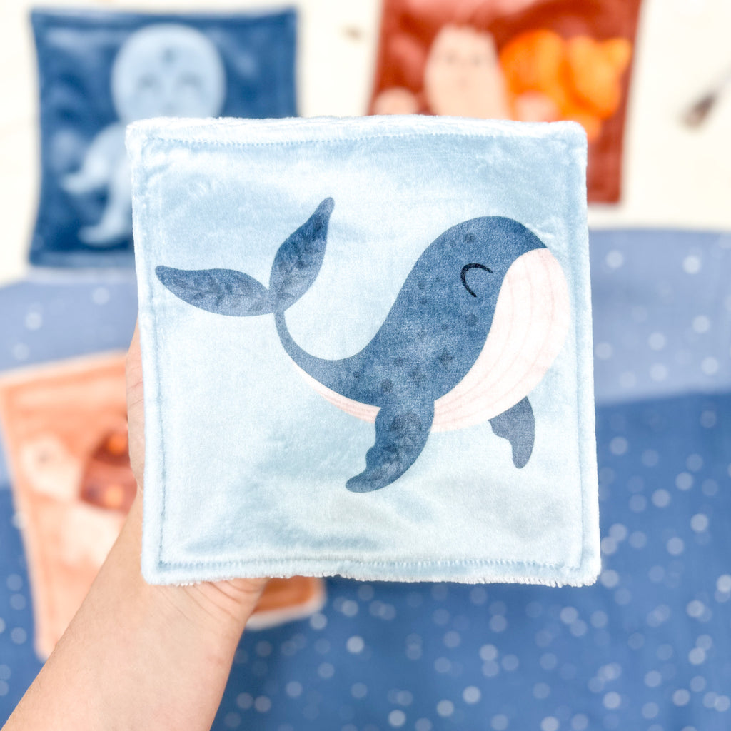 Cotons Lavables Bébé 15x15cm  – Tendresse Salée - Lot De 4