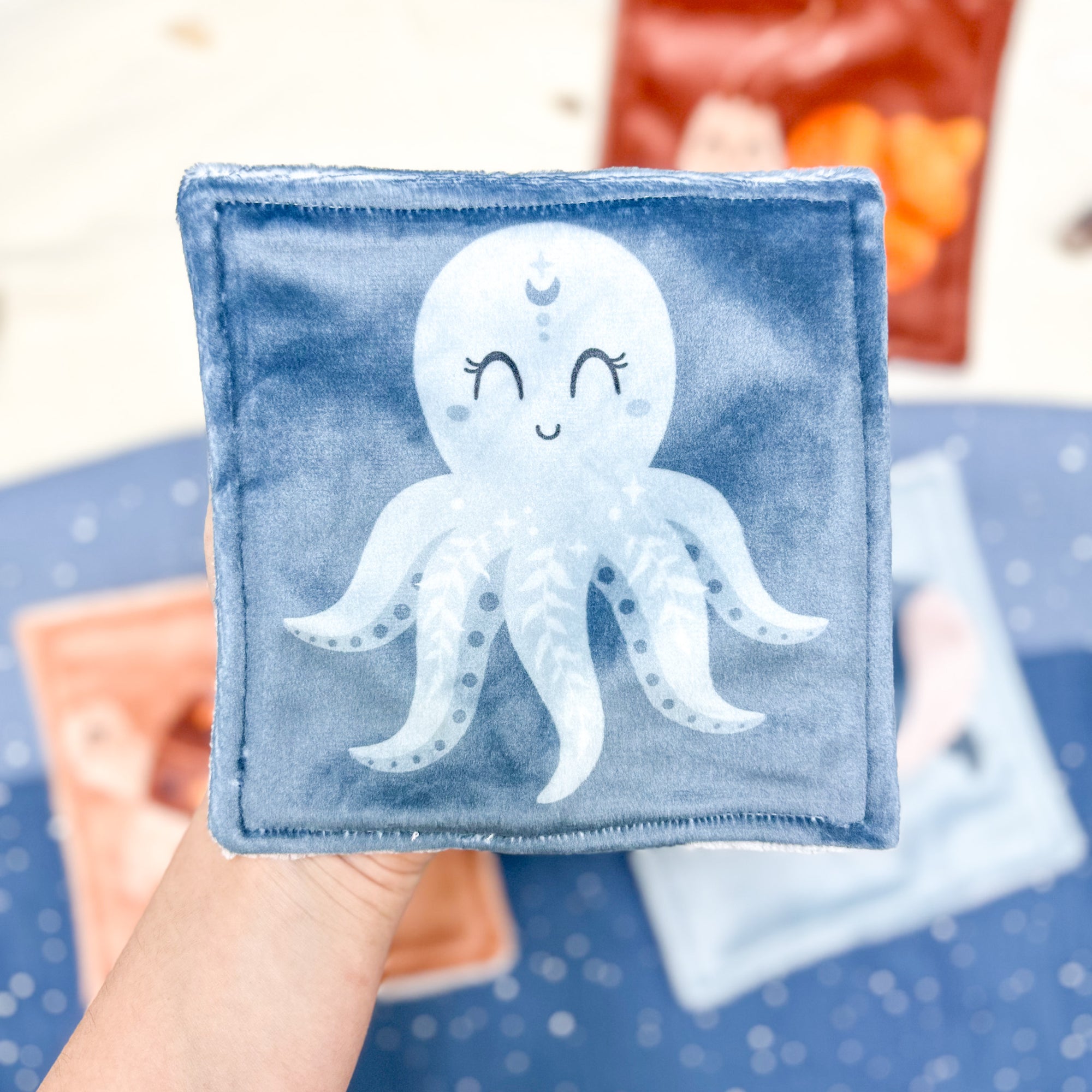 Cotons Lavables Bébé 15x15cm  – Tendresse Salée - Lot De 4