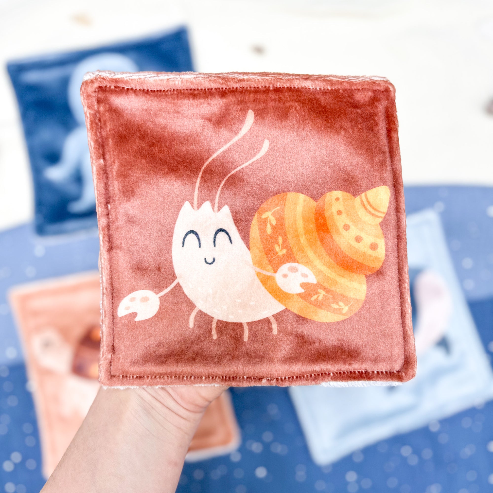 Cotons Lavables Bébé 15x15cm  – Tendresse Salée - Lot De 4