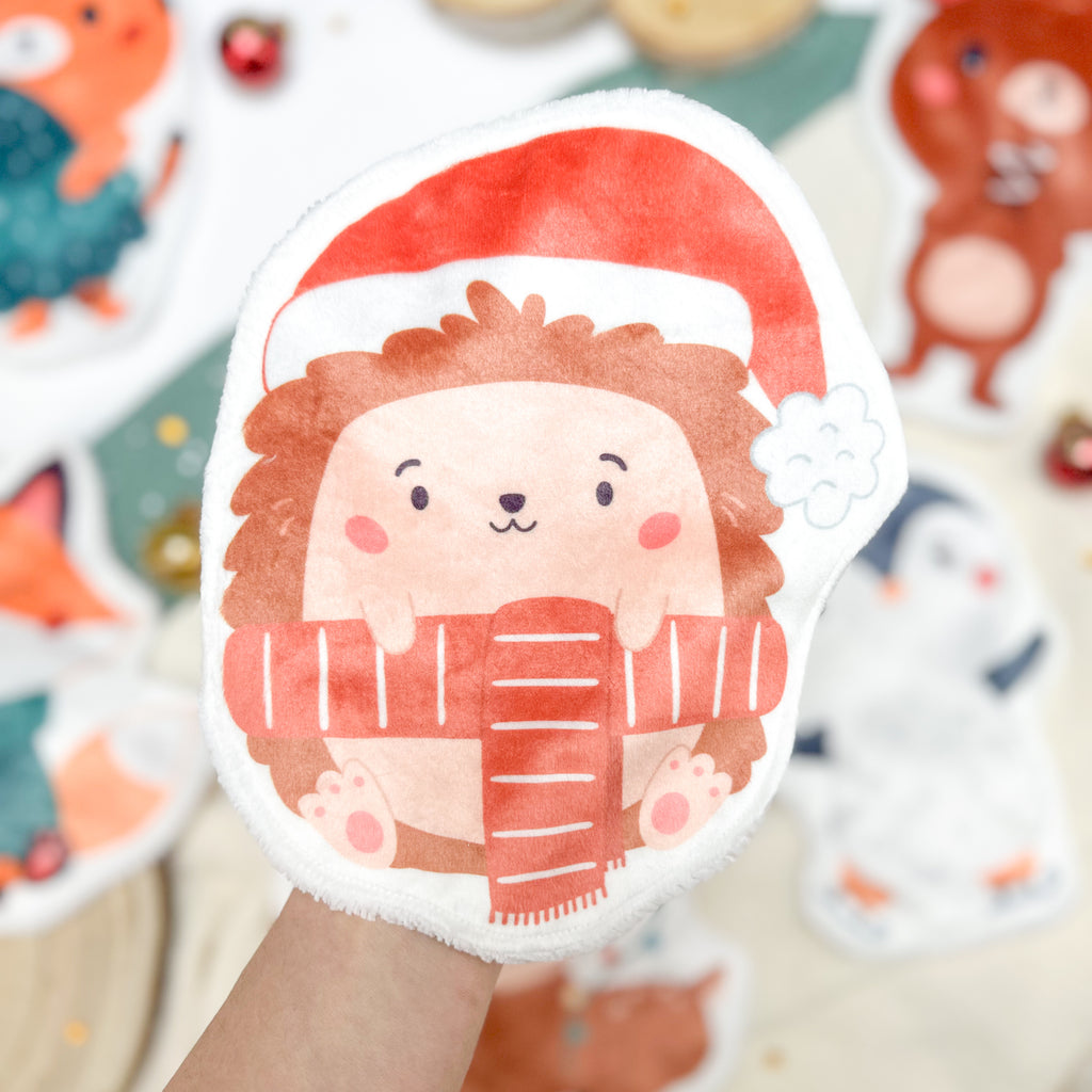 Cotons Lavables Bébé XXL – Noël des Petits Compagnons