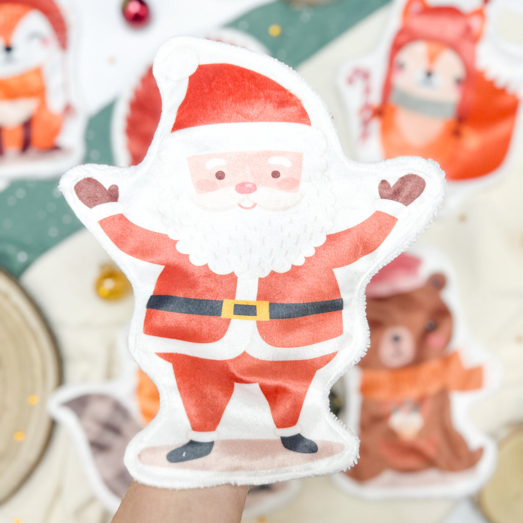 Cotons Lavables Bébé XXL – Noël Gourmand