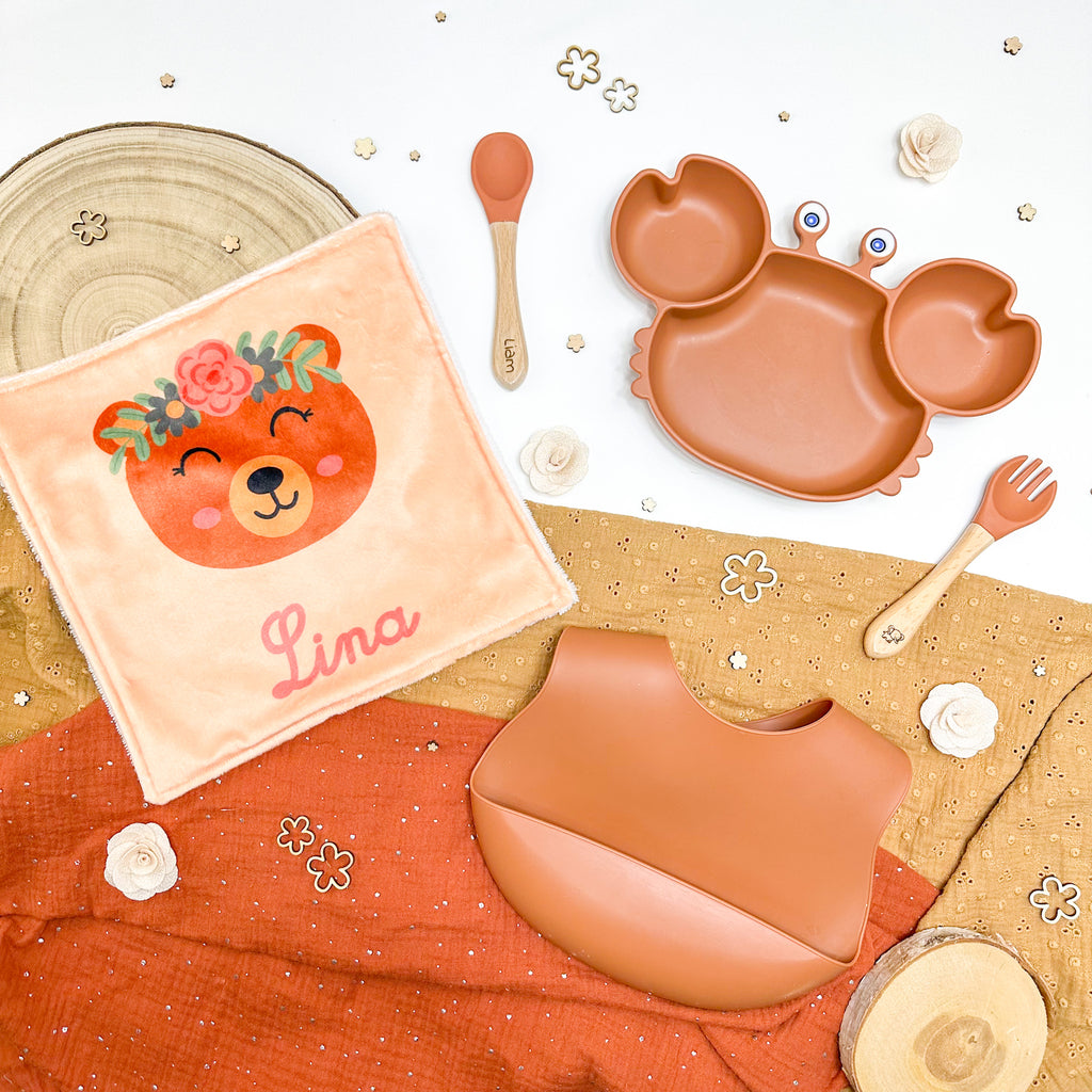 Serviette de table enfant lavable – Les Bohèmes de la Forêt - Lot De 2