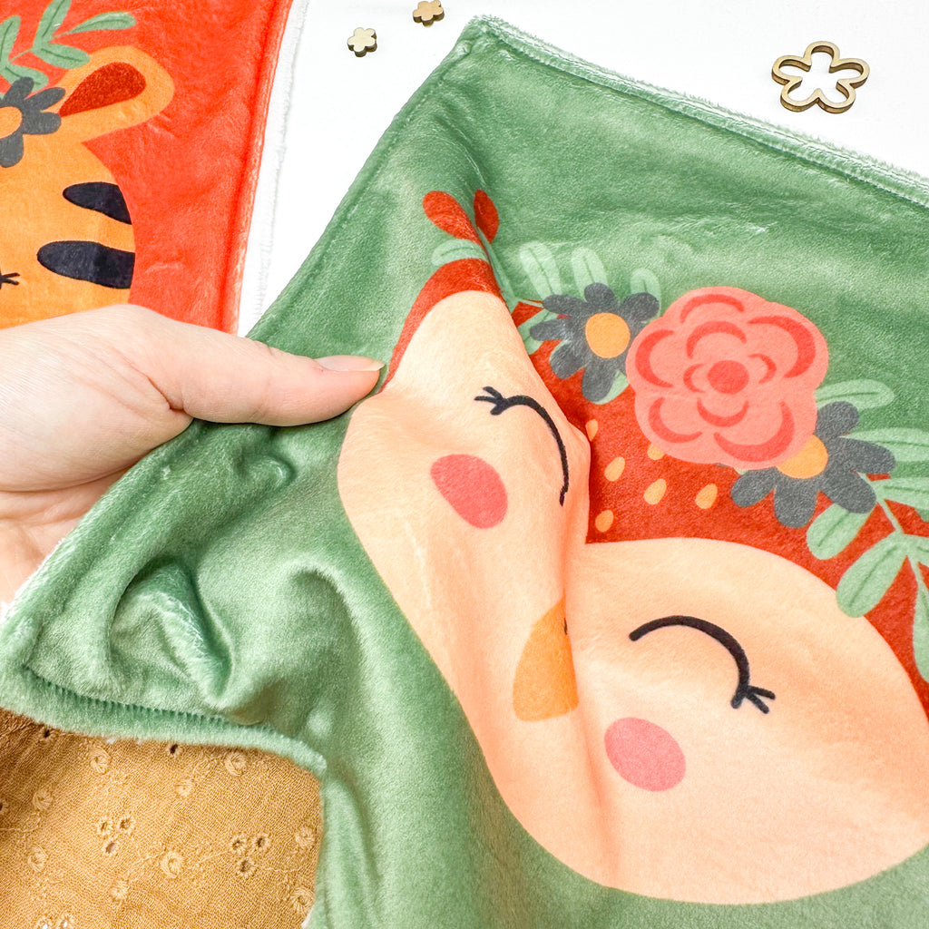 Serviette de table enfant lavable – Les Bohèmes de la Forêt - Lot De 2