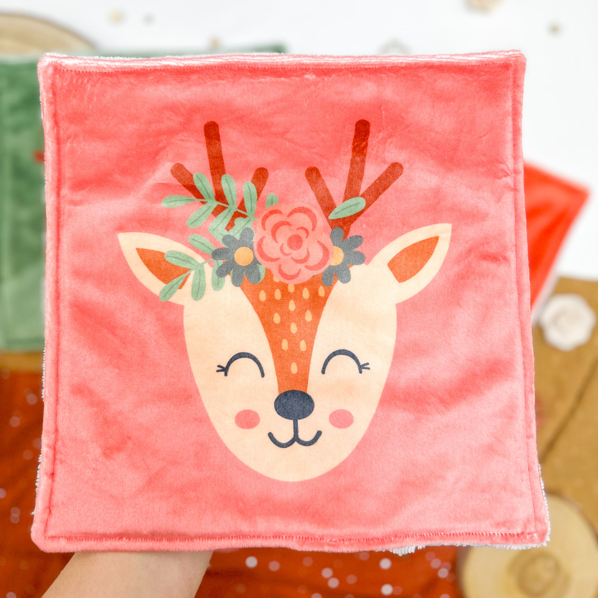 Serviette de table enfant lavable – Les Bohèmes de la Forêt - Lot De 2