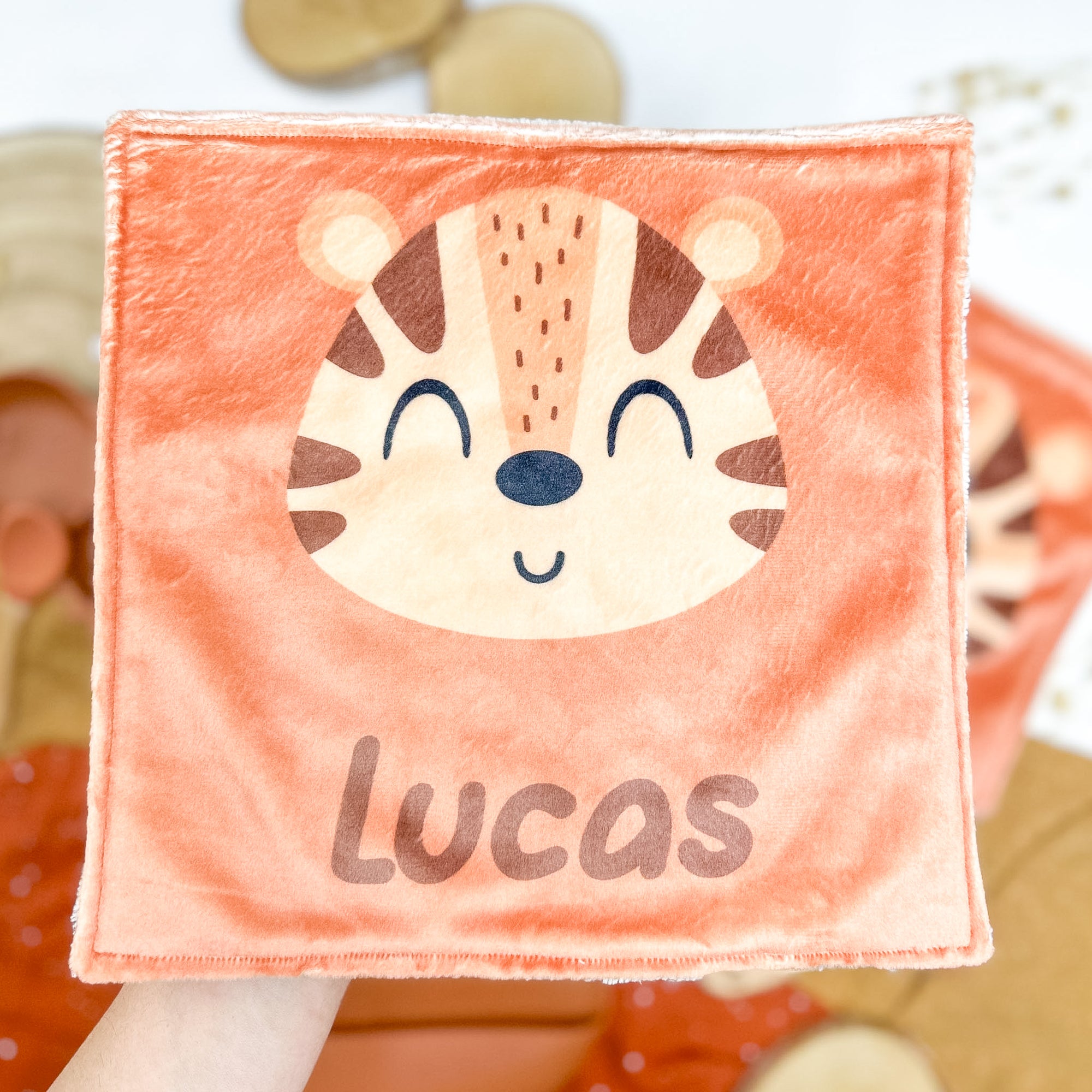 Serviette de table enfant lavable – Jungle de câlins - Lot De 2