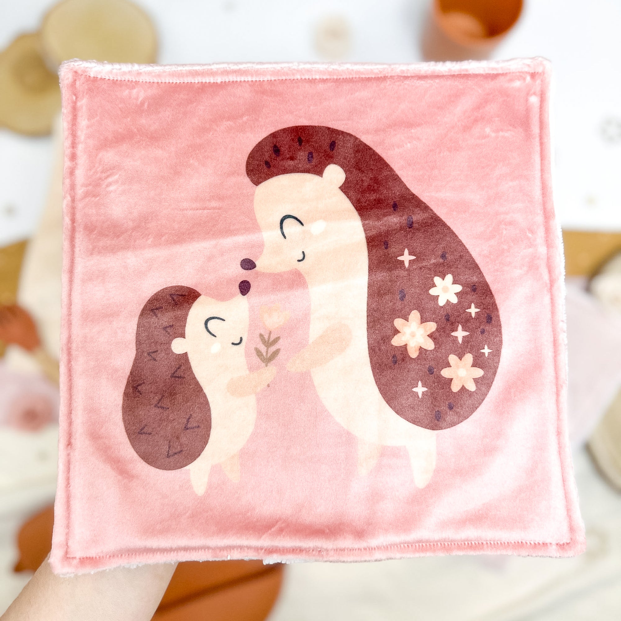 Serviette de table enfant lavable – Maman & Moi - Lot De 2