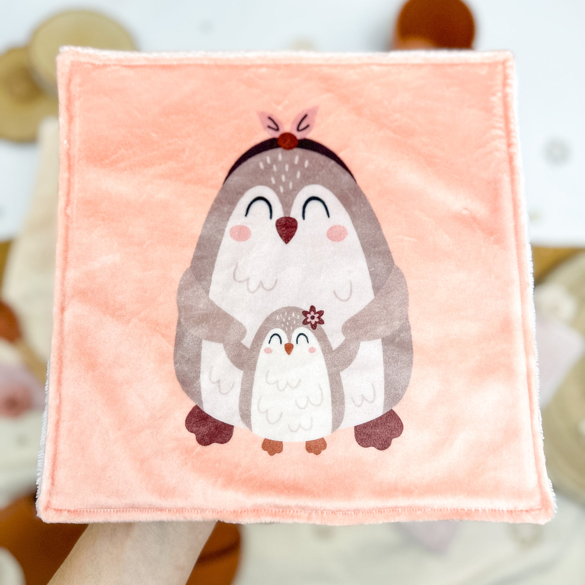 Serviette de table enfant lavable – Maman & Moi - Lot De 2