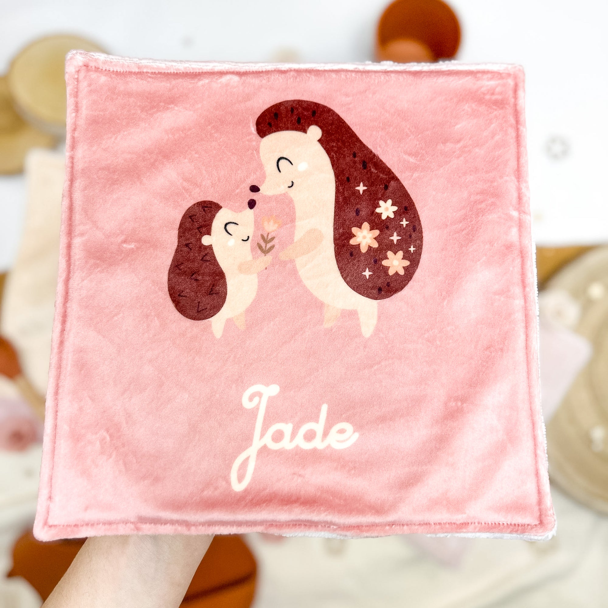 Serviette de table enfant lavable – Maman & Moi - Lot De 2