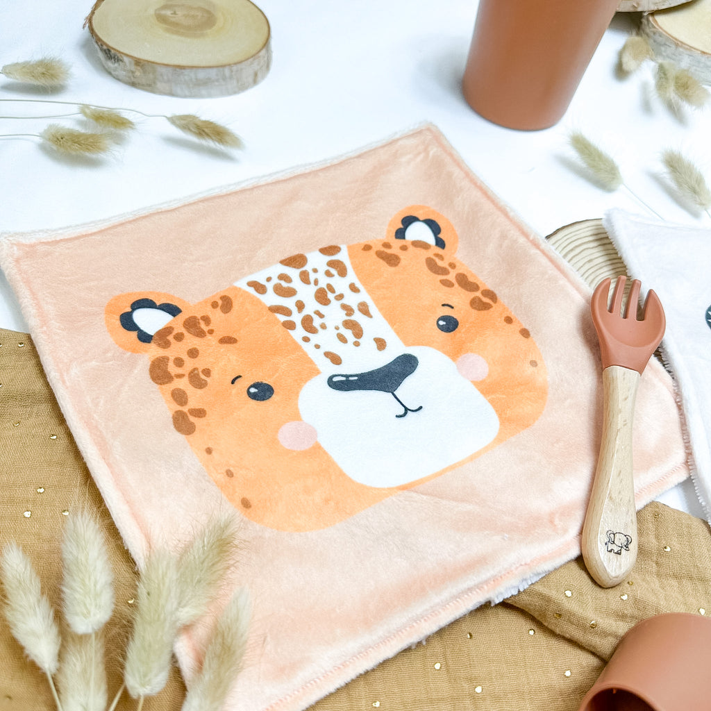 Serviette de table enfant lavable – Petits Compagnons Scandinaves - Lot De 2