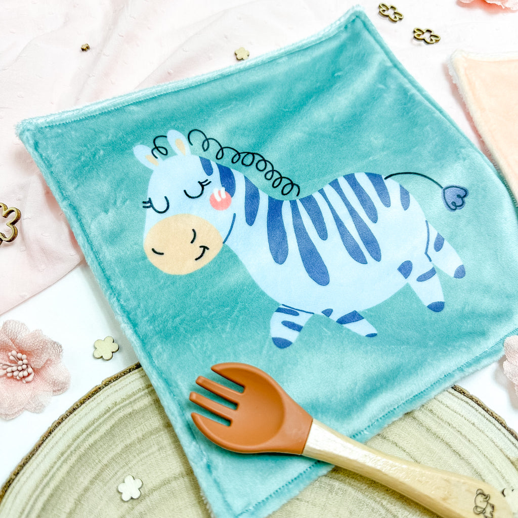 Serviette de table enfant lavable – Petite Jungle Rêveuse - Lot De 2