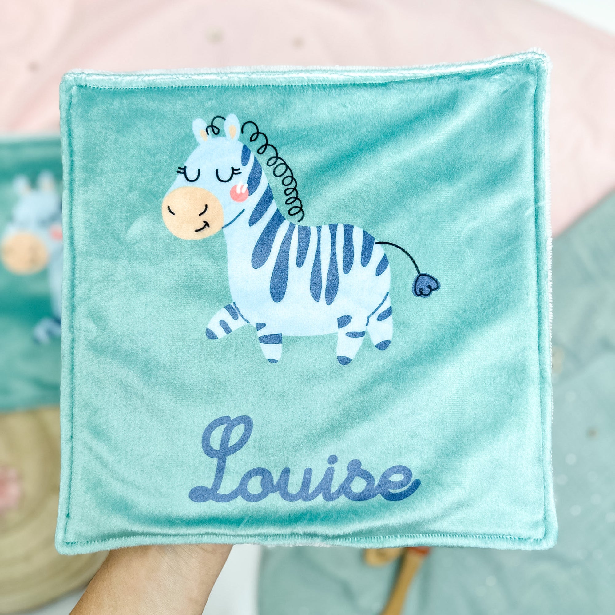 Serviette de table enfant lavable – Petite Jungle Rêveuse - Lot De 2