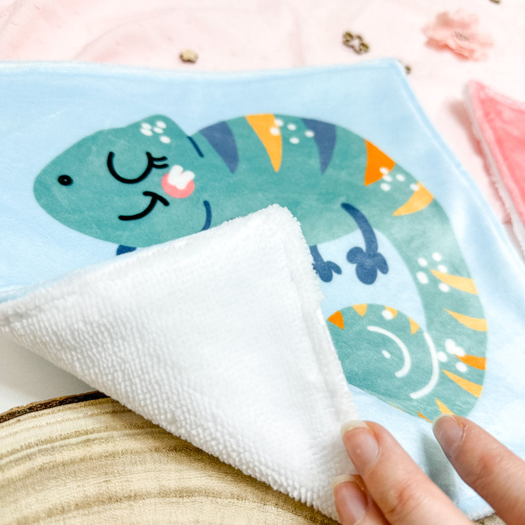 Serviette de table enfant lavable – Petite Jungle Rêveuse - Lot De 2