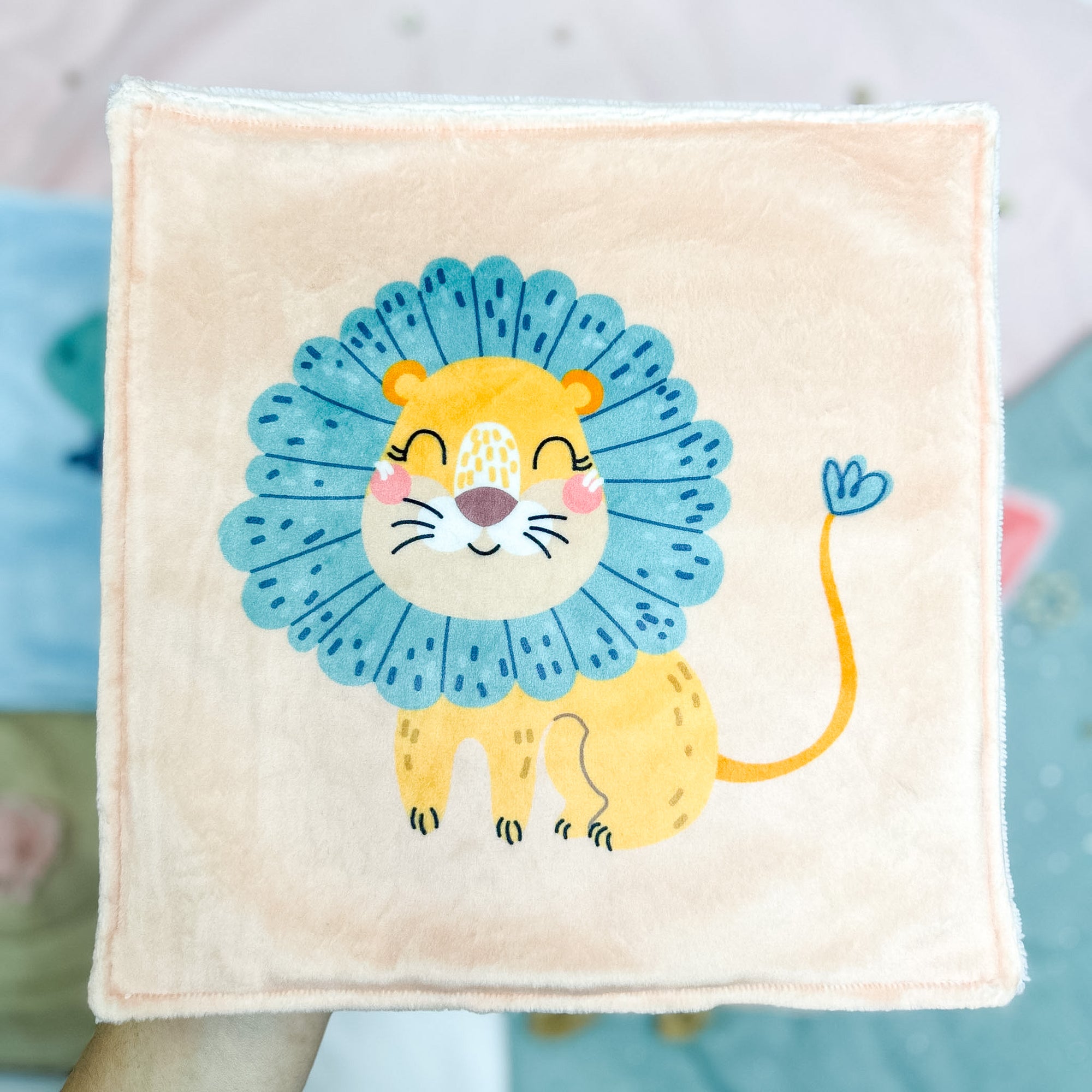 Serviette de table enfant lavable – Petite Jungle Rêveuse - Lot De 2