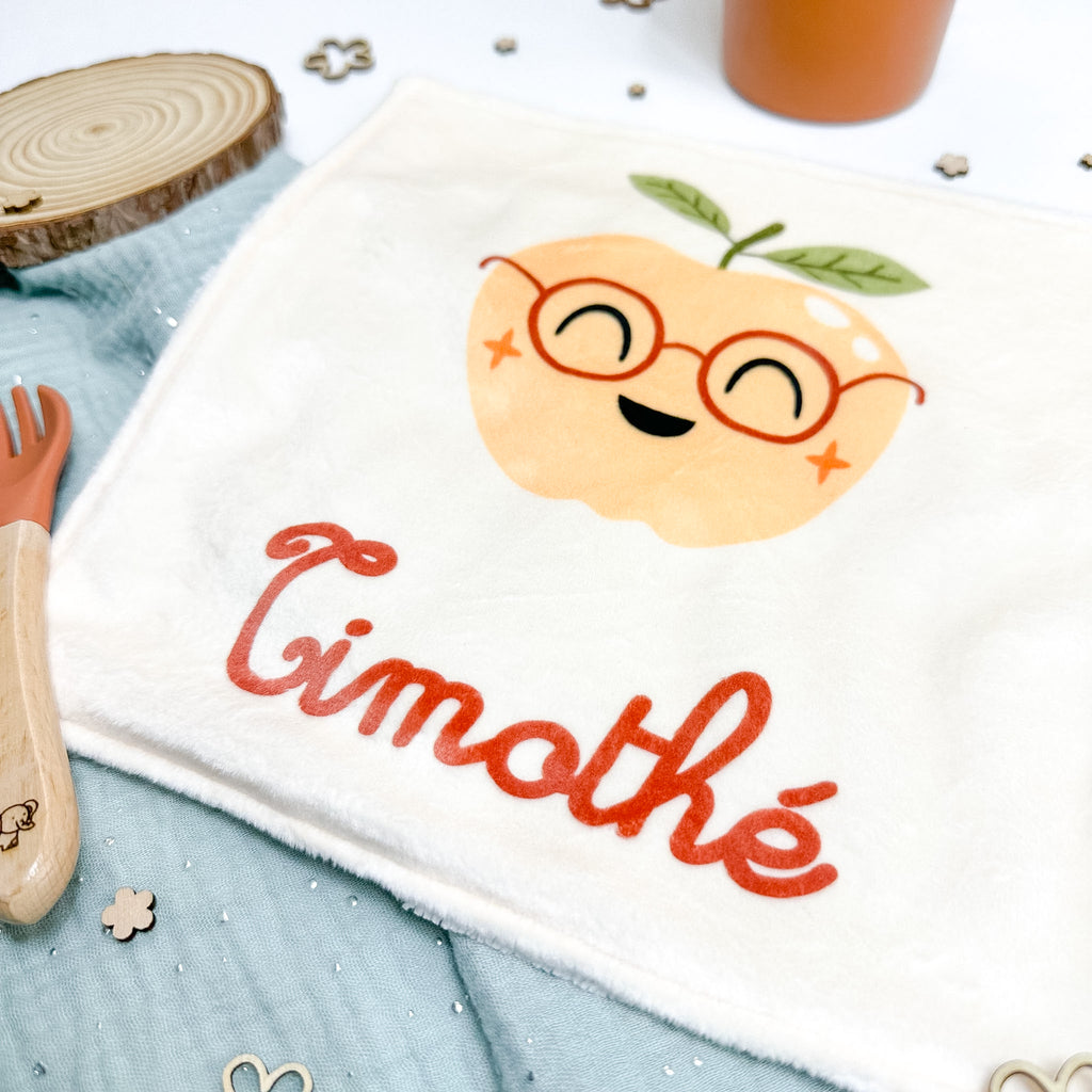 Serviette de table enfant lavable – Smoothie de câlins - Lot De 2