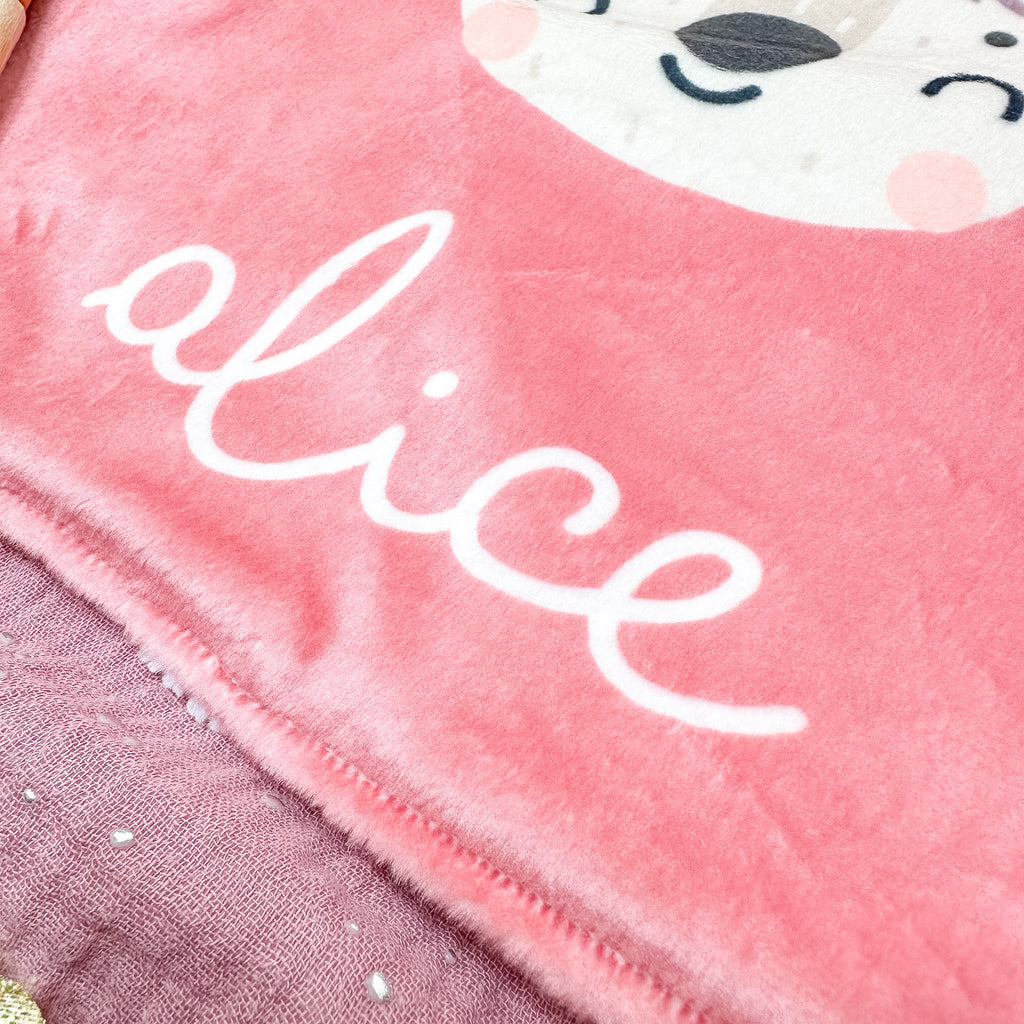 Serviette de table enfant lavable – Compagnons en Fleurs - Lot De 2