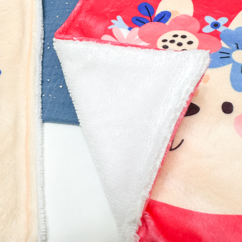 Serviette de table enfant lavable – Les Petits Fleuris - Lot De 2