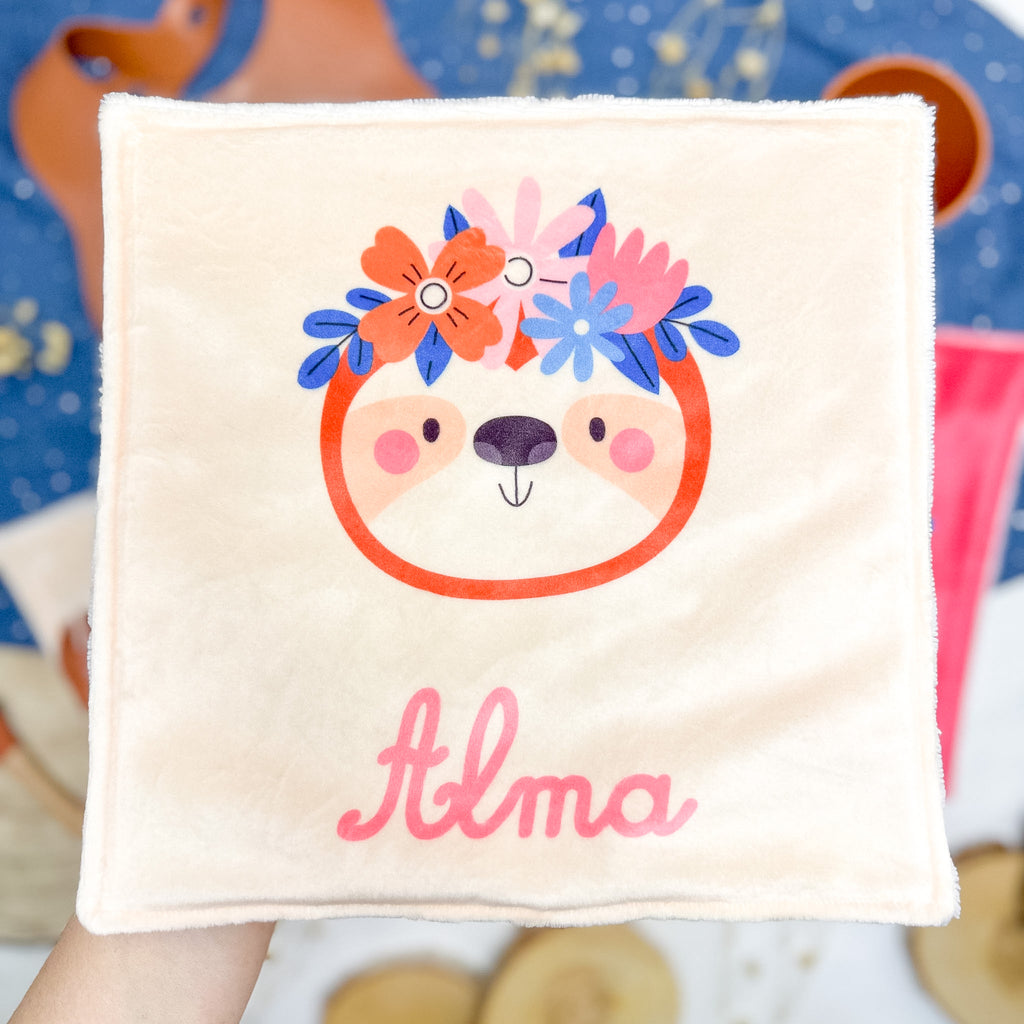 Serviette de table enfant lavable – Les Petits Fleuris - Lot De 2