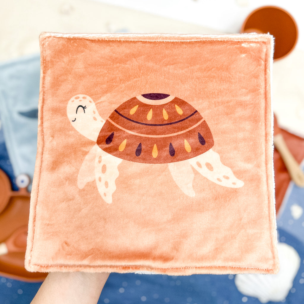 Serviette de table enfant lavable – Tendresse Salée - Lot De 2