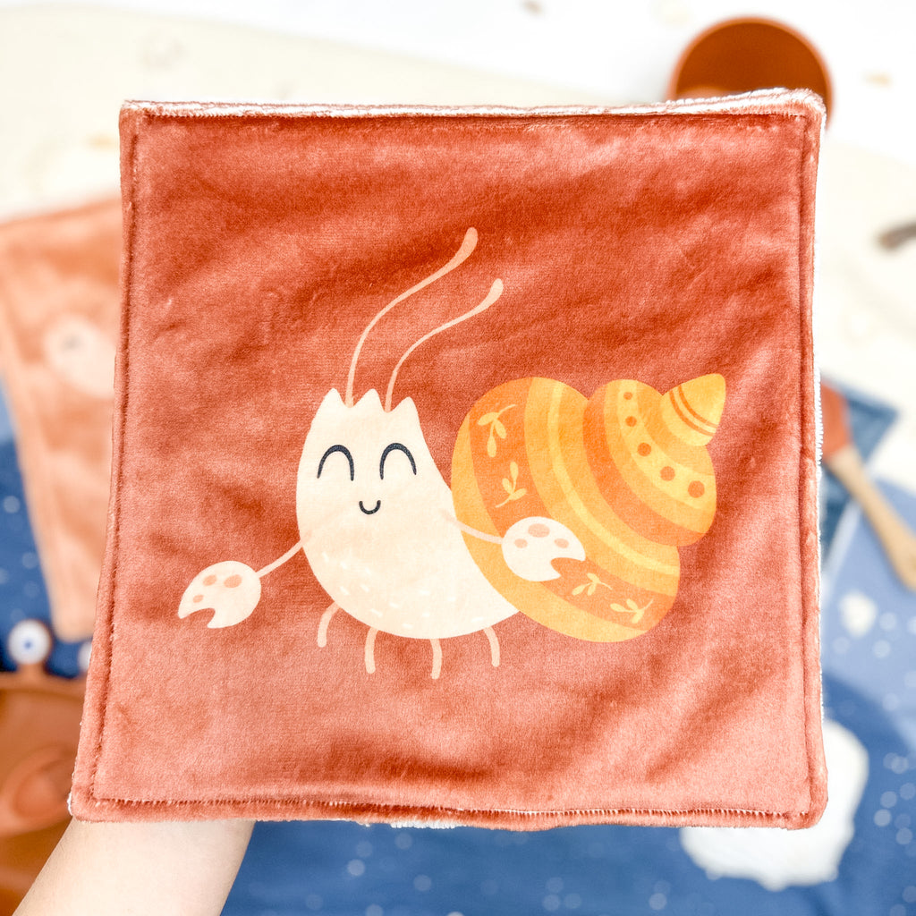 Serviette de table enfant lavable – Tendresse Salée - Lot De 2