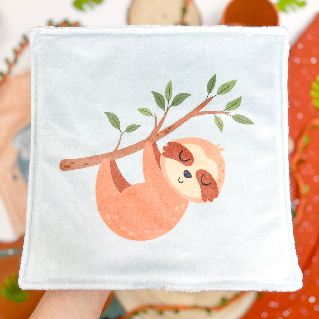 Serviette de table enfant lavable – Z’animos Tropicool - Lot De 2