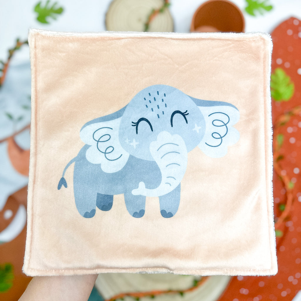 Serviette de table enfant lavable – Z’animos Tropicool - Lot De 2