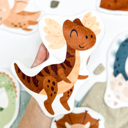 Coton lavable dinosaure (345)